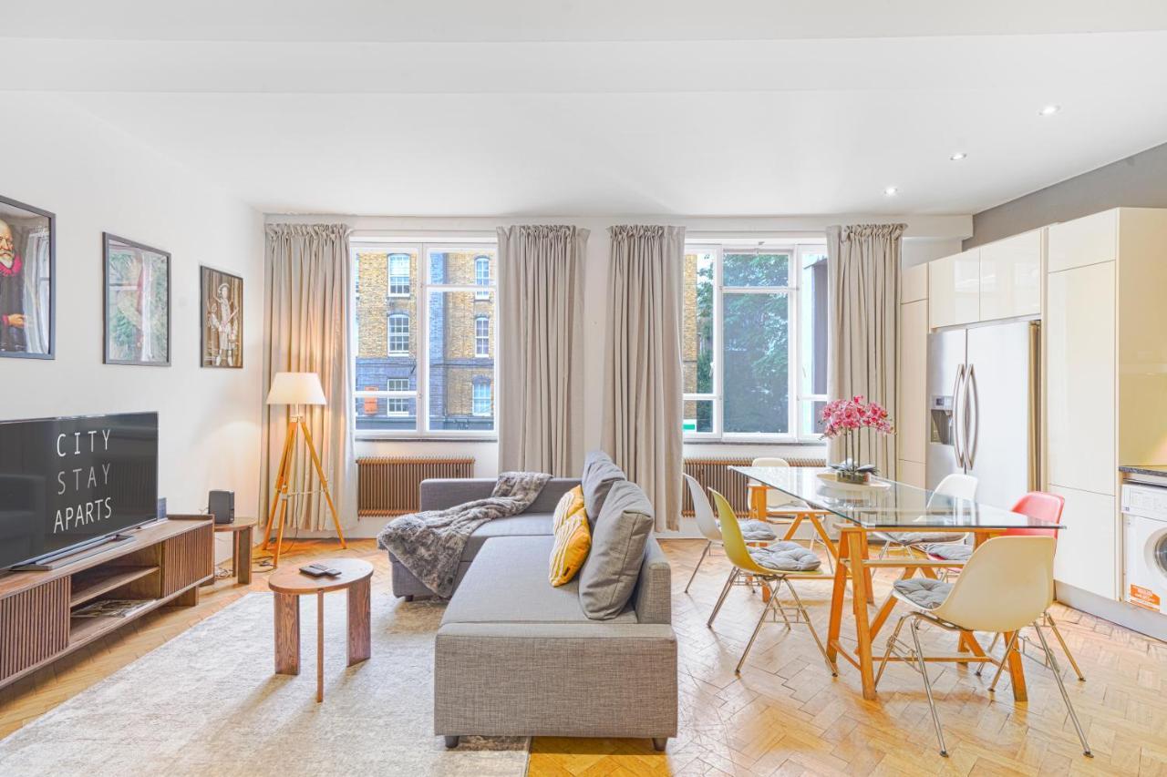 Central 2Bed Apartment Near Barbican & Farringdon Free Wifi By City Stay Aparts London Bagian luar foto